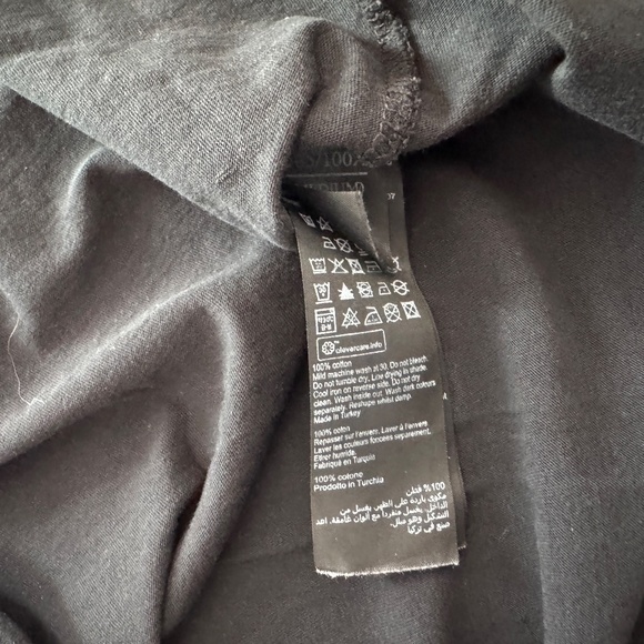 AllSaints Men’s Black Logo T-Shirt – Size M - Picture 6 of 7